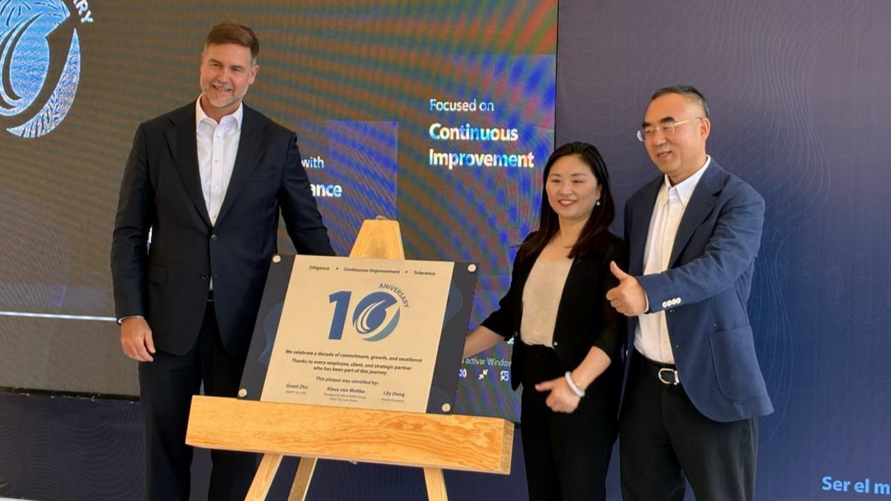 Minghua de México celebra 10 años de operación en Logistik Industrial Park