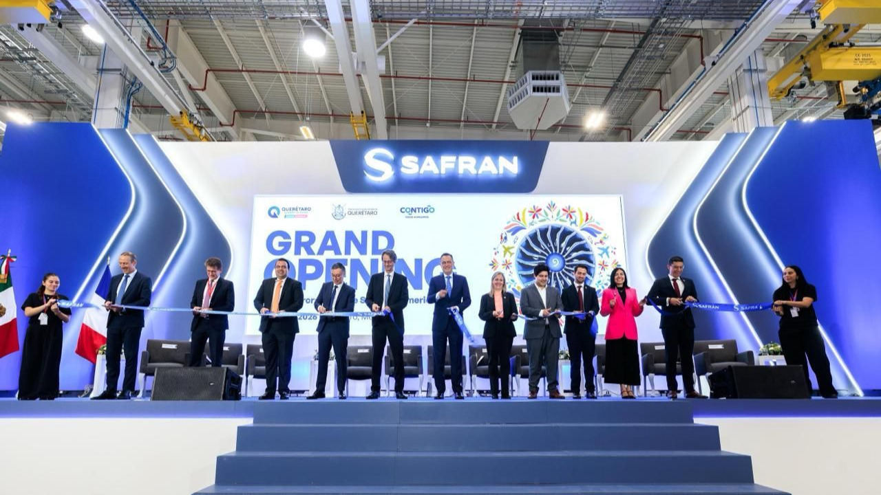 Aeroclúster de Querétaro celebra el crecimiento de Safran y el liderazgo aeroespacial de México