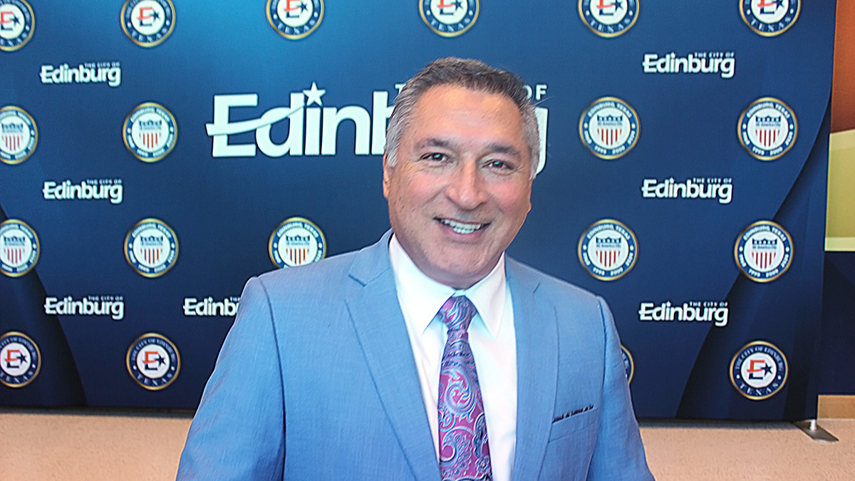 Mayor de McAllen, Javier Villalobos.