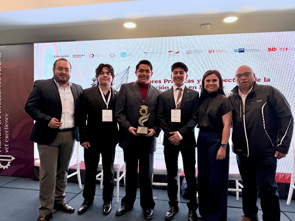 Audi México obtiene los tres primeros lugares en Mecatrónica del Premio de Excelencia Dual 2026