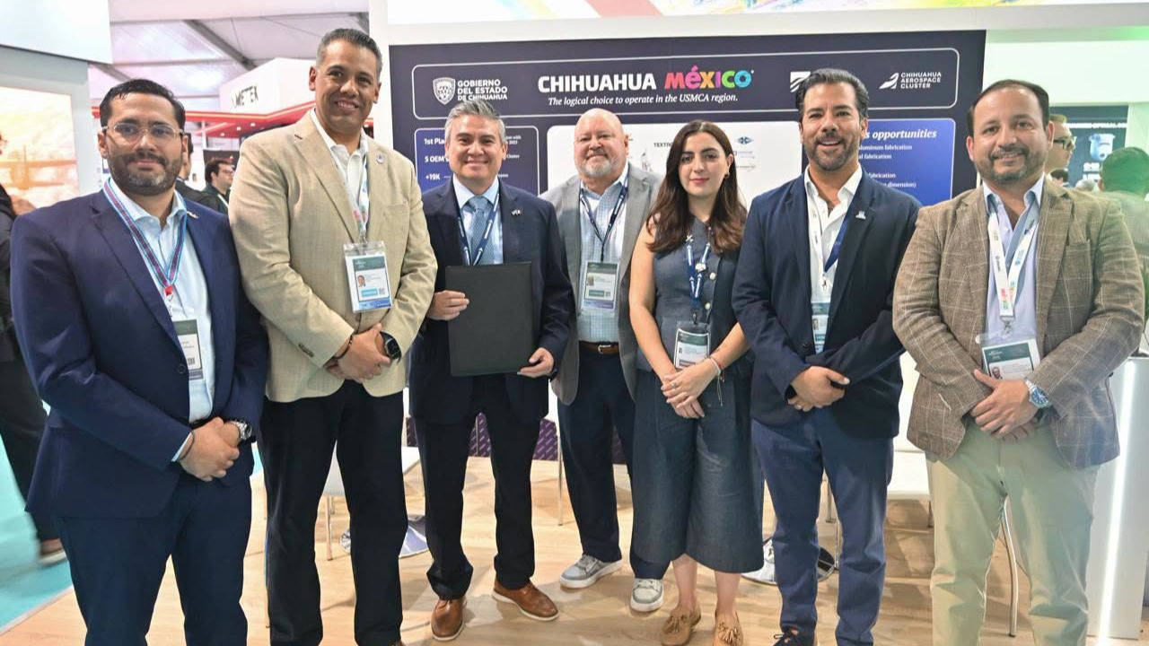 Chihuahua fortalece su industria aeroespacial tras Farnborough International Airshow 2026