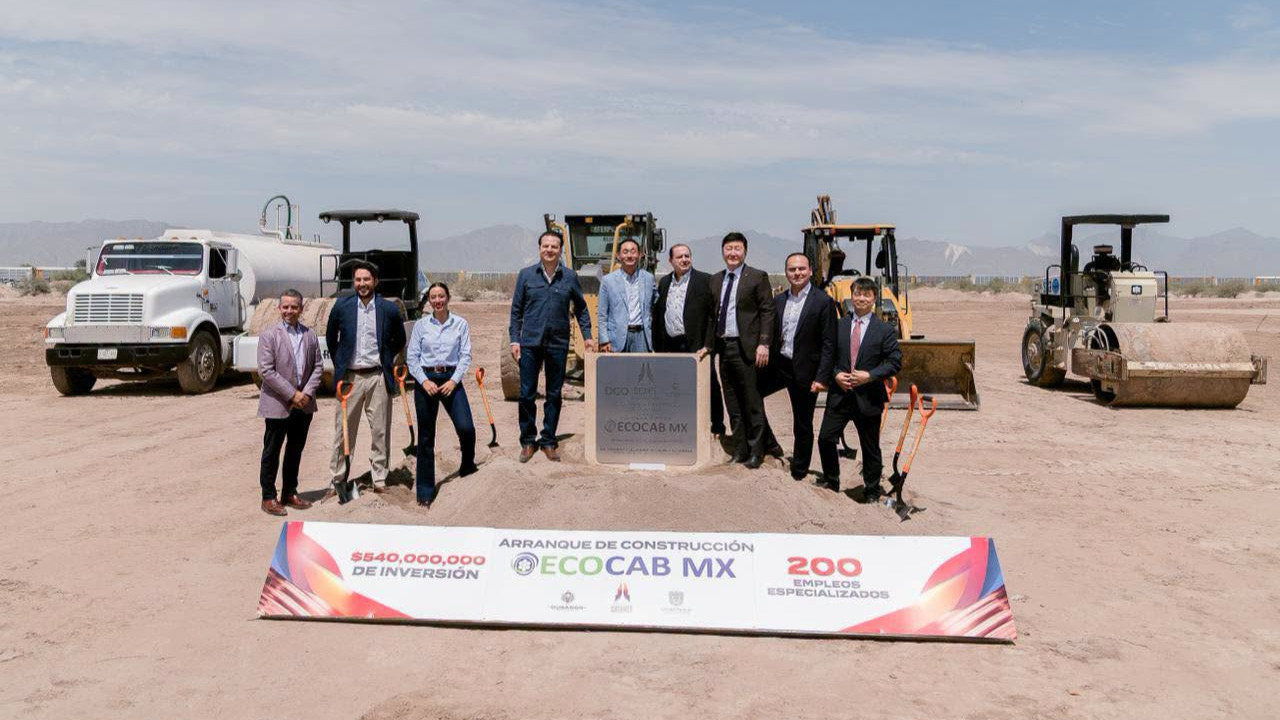 EcoCab invertirá 540 millones de pesos para instalar su tercera planta en Durango