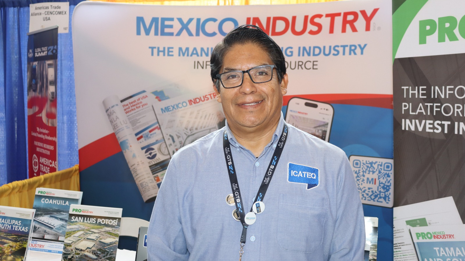 Pedro Bailón Baeza, Jefe del Departamento de Vinculación Gubernamental y Social de ICATEQ.