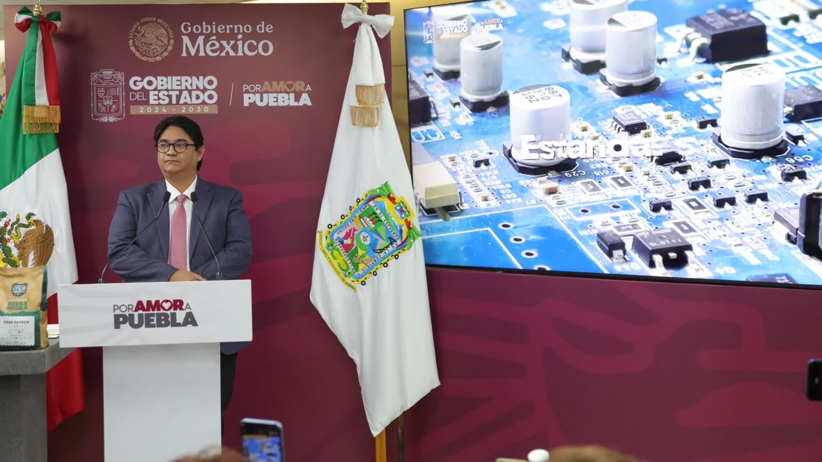 Puebla impulsa la manufactura tecnológica con Yankuilotl; desarrollará semiconductores, software y electrónica avanzada