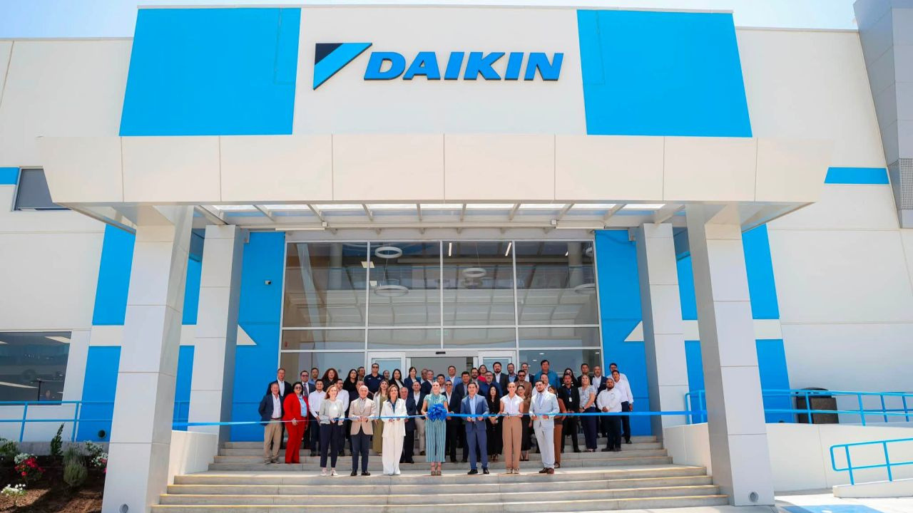 Daikin invierte 270.2 mdd en Tijuana y proyecta más de 8,000 empleos para 2029