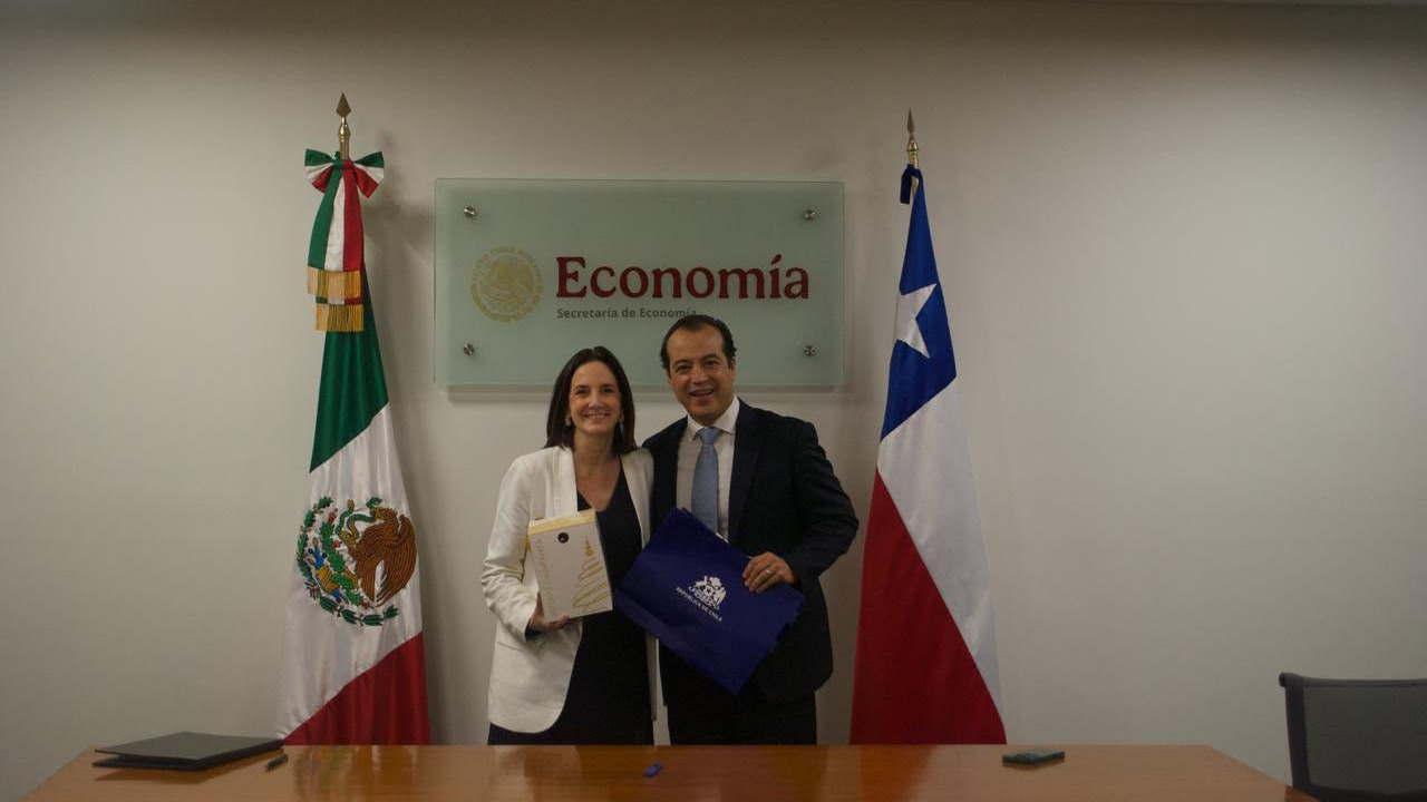 México y Chile fortalecen su TLC para impulsar inversión y cadenas regionales de valor