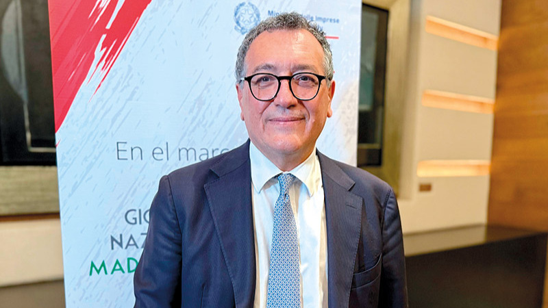 Alessandro Modiano, embajador de Italia en México.