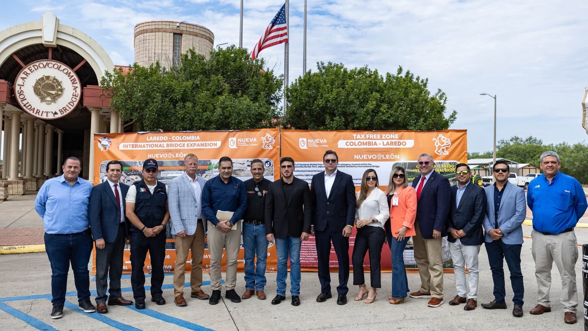 Nuevo León y Laredo construirán dos puentes en Puerto Colombia con inversión de 200 mdd