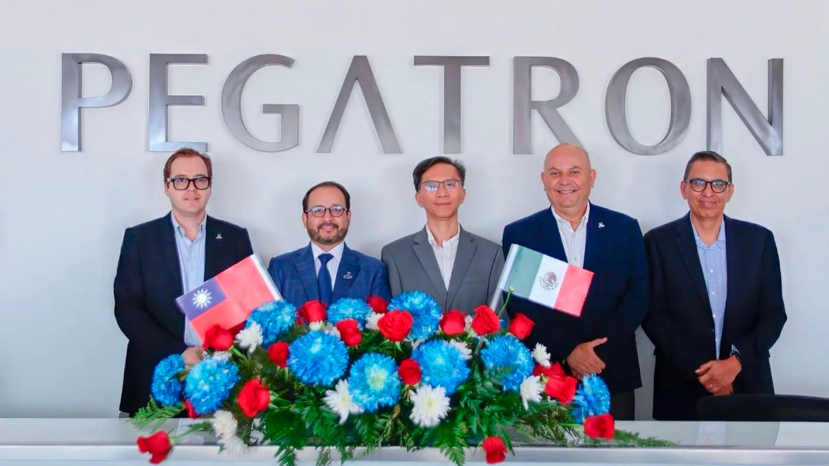 Pegatron invertirá 330 mdd en Ciudad Juárez para nueva planta de electromovilidad y centros de datos