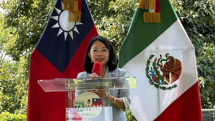 Violeta Shao-Hui Hsu, directora de la Oficina Económica y Cultural de Taipéi en México.