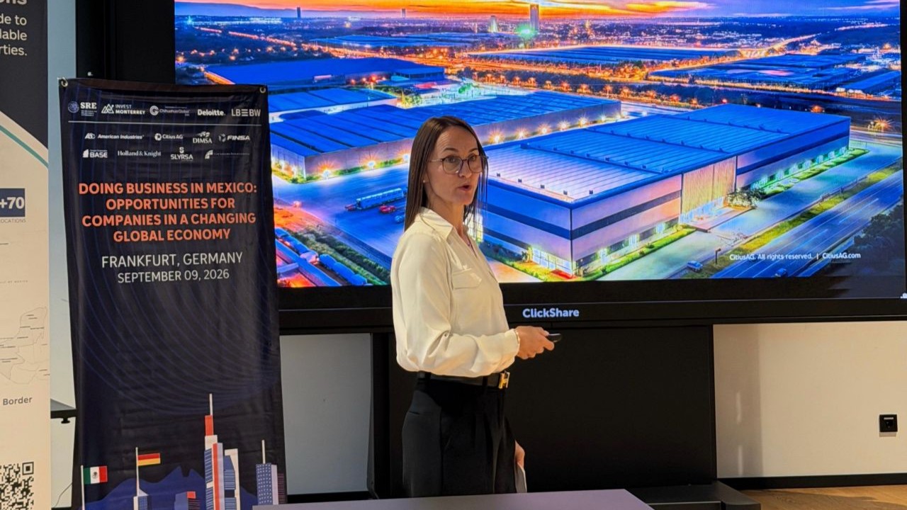 Durante las reuniones se presentaron las ventajas operativas y comerciales de la región ante inversionistas europeos.