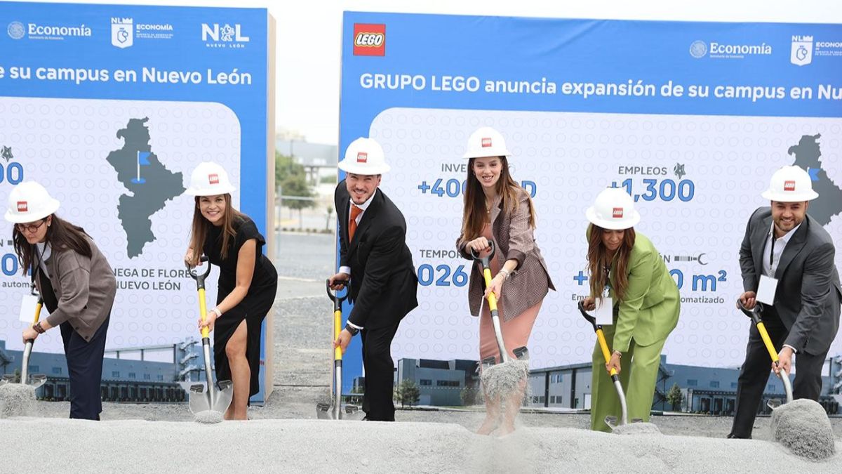LEGO consolida a Nuevo León como su polo global: arranca expansión de 400 mdd en Ciénega de Flores