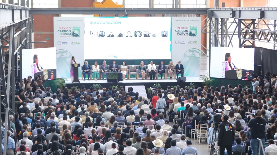 Mexico Carbon Forum reúne a 3,500 participantes y pone a Aguascalientes en la economía baja en carbono