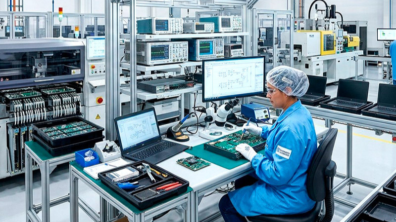 Electrónica crece 14.2% y lidera el avance de la manufactura mexicana