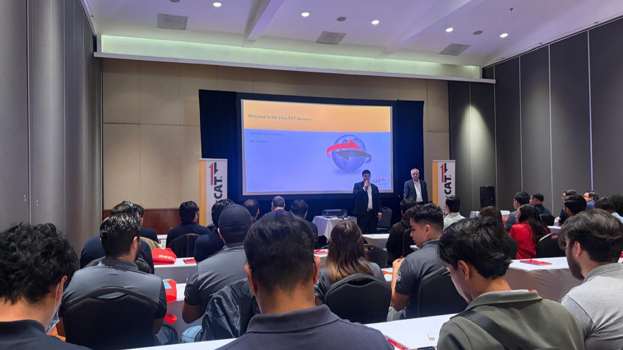 EtherCAT busca acelerar la automatización industrial y mejorar la eficiencia de las fábricas en México