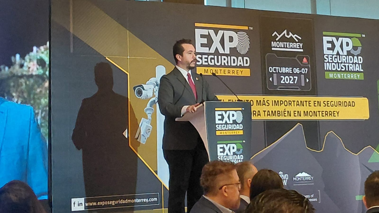 Jorge Gámez, director de Cadenas Productivas de la Secretaría de Economía del Estado, destacó que Nuevo León se ha consolidado como la capital del nearshoring en Latinoamérica.