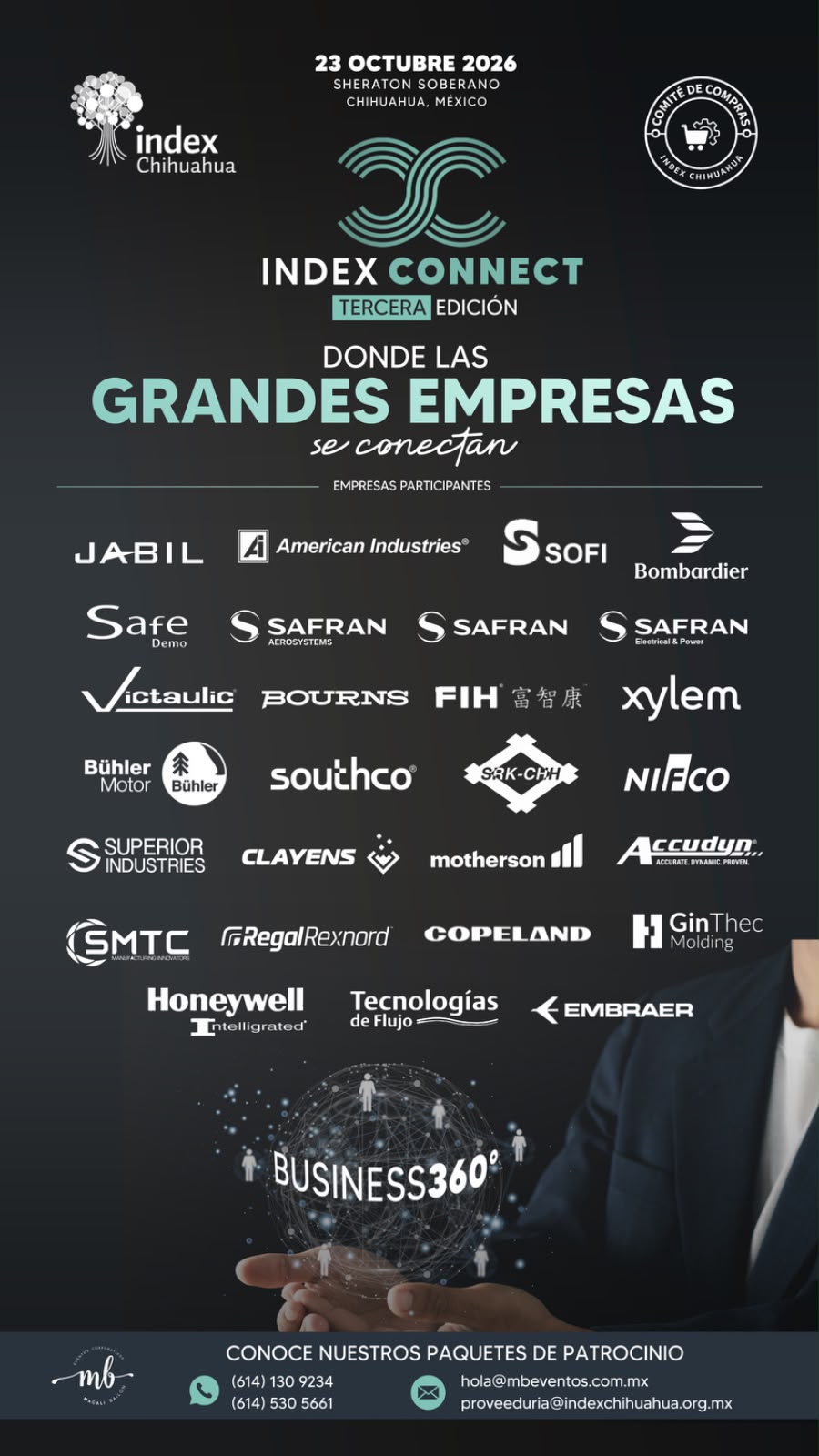 Index Connect 2026 reunirá a proveedores y empresas tractoras en Chihuahua