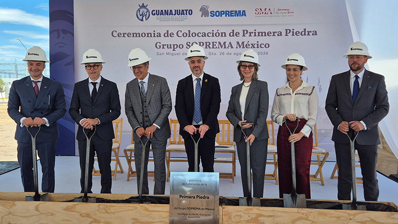 Soprema construye en Guanajuato una plataforma de innovación